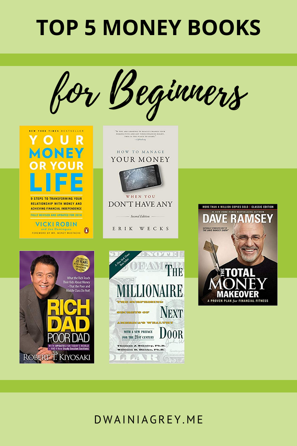 top-money-books-for-beginners top 5 money books for business